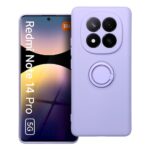 Husa Redmi Note 14 Pro 5G / Note 14 Pro Plus 5G Silicon RING Violet