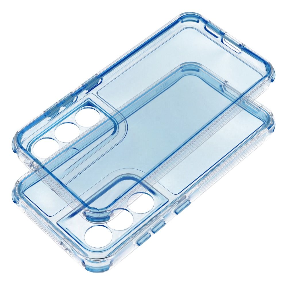 Husa Samsung S25 Matrix CLEAR Blue