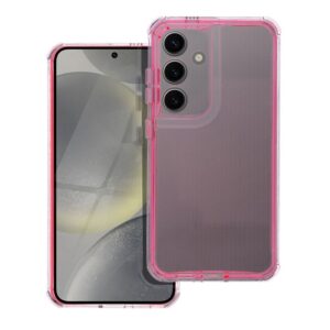 Husa Samsung S25 Matrix CLEAR Pink Rose