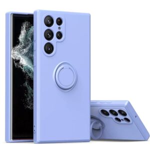 Husa Samsung S25 Ultra Silicon RING Violet