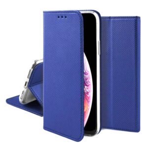 Husa Oppo A40 4G Smart Magnet Albastru