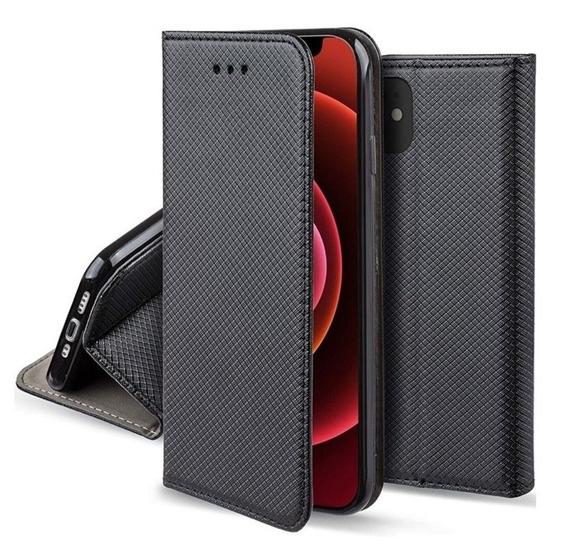 Husa Redmi Note 14 Pro 5G / Note 14 Pro Plus 5G Smart Magnet Negru