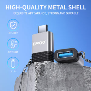 Adaptor OTG BWOO BZ-35 USB A - Typ C