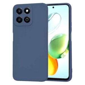 Husa Honor 200 Smart Silicon Catifea Albastru Inchis