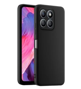 Husa Honor 200 Smart Silicon Catifea Negru