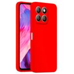 Husa Honor 200 Smart Silicon Catifea Rosu