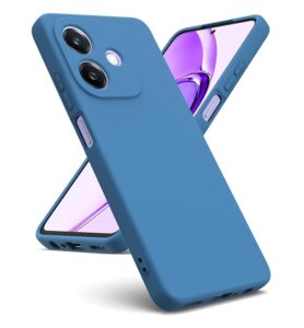 Husa Oppo A40 4G Silicon TPU Albastru Inchis