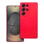 Husa Samsung S25 Ultra Silicon Catifea Rosu