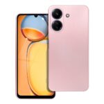 Husa Redmi Note 14 5G Silicon Catifea Metallic Pink