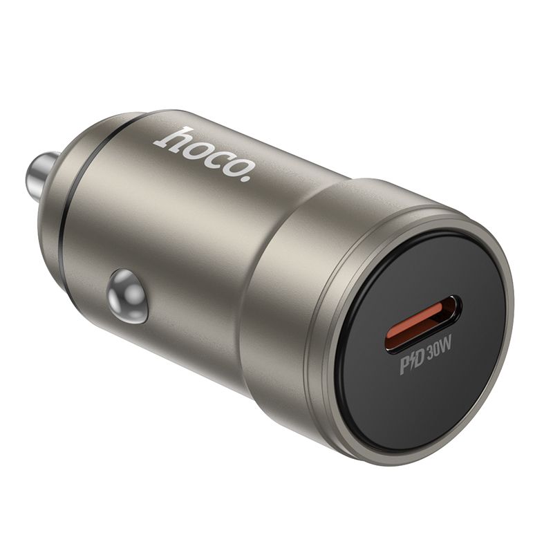 Incarcator Auto HOCO Z57 Type C PD 30W Negru