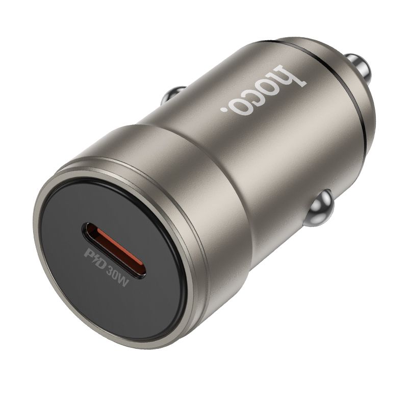Incarcator Auto HOCO Z57 Type C PD 30W Negru