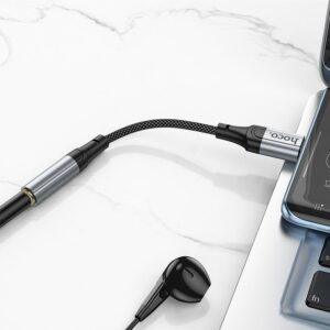 Adaptor Audio HOCO LS36 De La Tip C - Jack 3.5mm