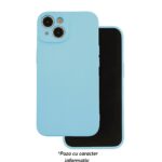 Husa Redmi A3 4G Silicon Catifea Sky Blue
