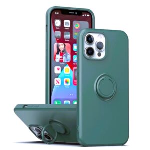 Husa iPhone 16e Silicon RING Verde