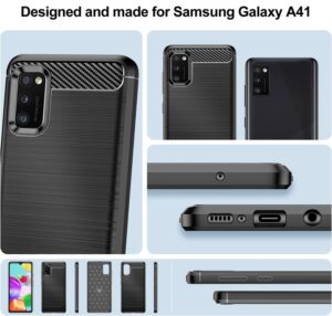 Husa Samsung A41 Carbon Negru
