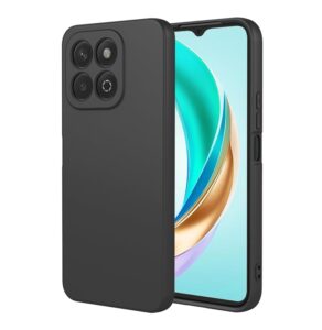 Husa Honor X8c Silicon Catifea Negru