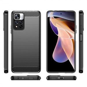 Husa Redmi Note 11 Pro 5G Carbon Negru