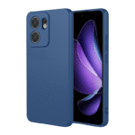 Husa Oppo Reno 13F / 13FS Silicon Catifea Albastru Inchis