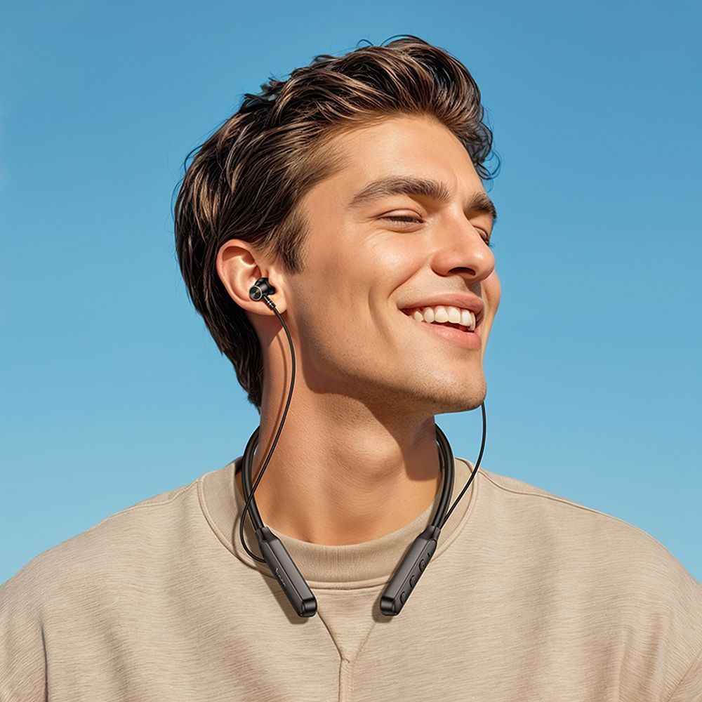 Casca Bluetooth Sport HOCO ES74 Negru - imagine 4