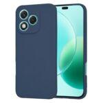 Husa Honor 400 Lite Silicon Catifea Albastru Inchis