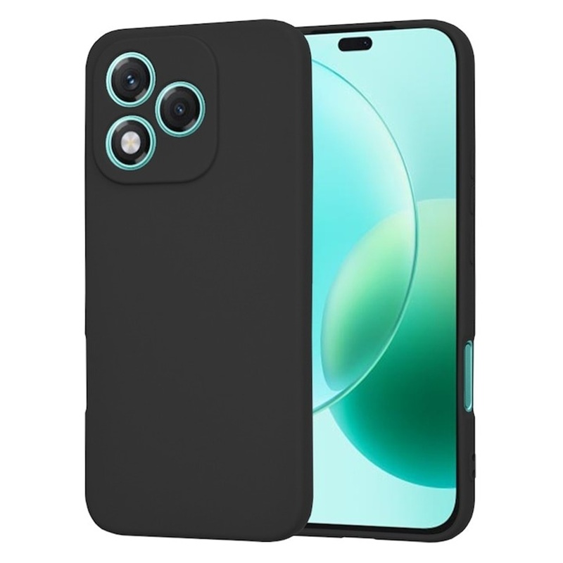 Husa Honor 400 Lite Silicon Catifea Negru