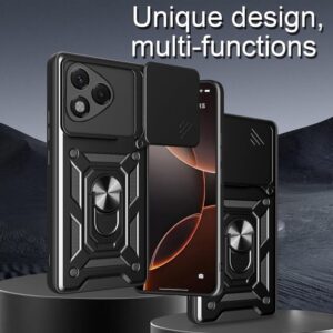 Husa Honor 400 Lite Slide Armor Negru