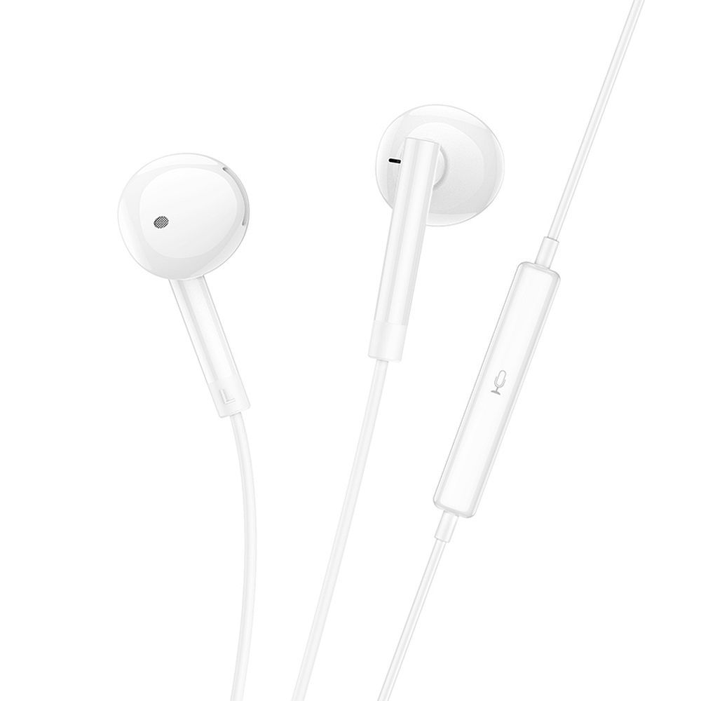 Casti Stereo HOCO M95 Mufa Tip C pentru S23, S24, S25, S26, A55, A56, A57, iPad Pro / iPad Air / Seria iPhone 15, 16, 17, 18 - Alb - imagine 3