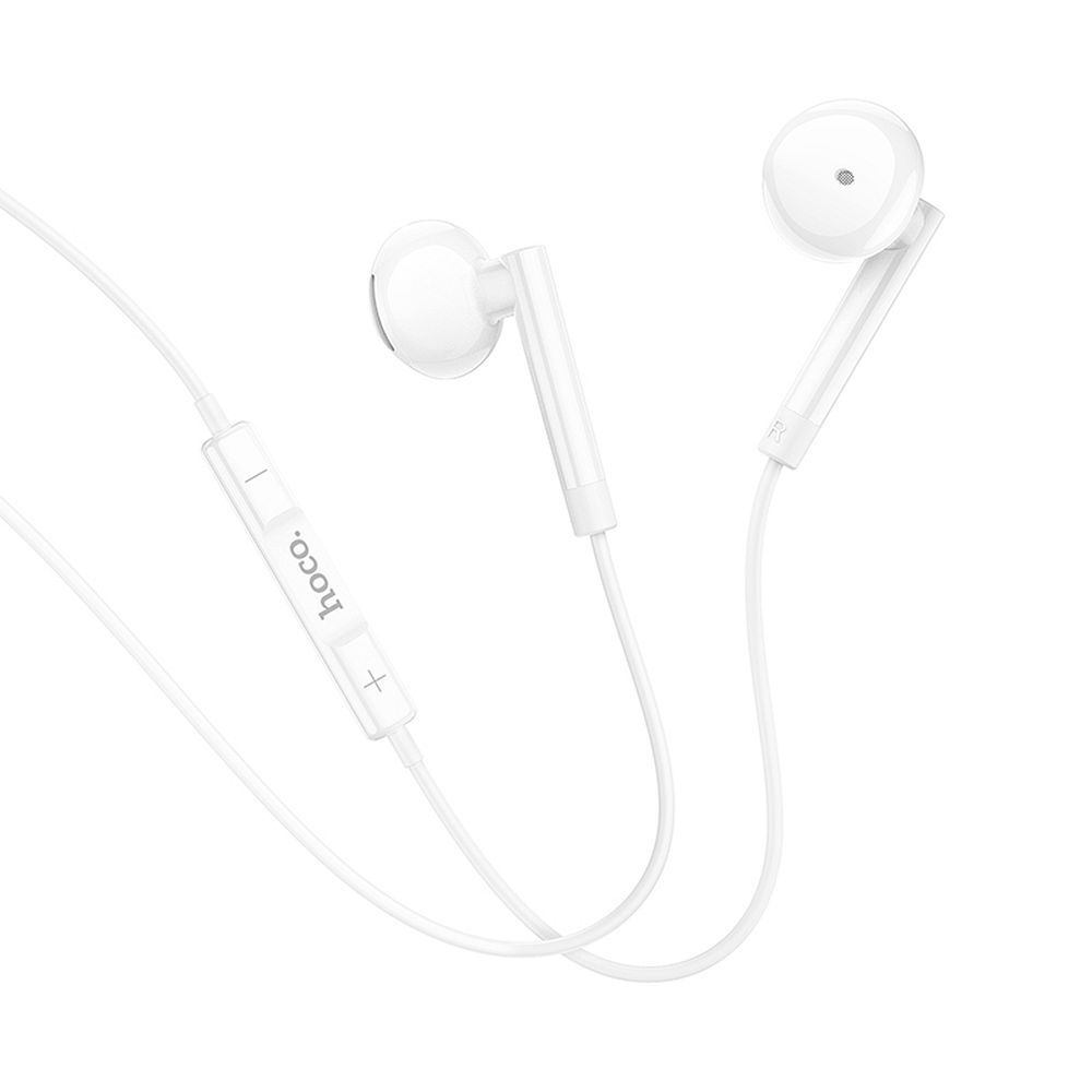 Casti Stereo HOCO M95 Mufa Tip C pentru S23, S24, S25, S26, A55, A56, A57, iPad Pro / iPad Air / Seria iPhone 15, 16, 17, 18 - Alb - imagine 4