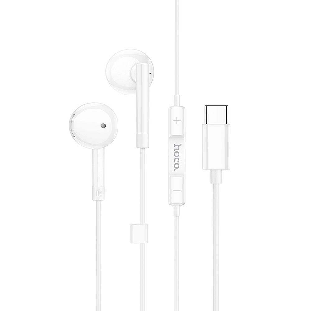Casti Stereo HOCO M95 Mufa Tip C Alb