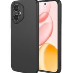 Husa Honor 400 Silicon Catifea Negru