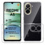 Husa Redmi A5 CLEAR Case 2mm ( Protectie Camere )