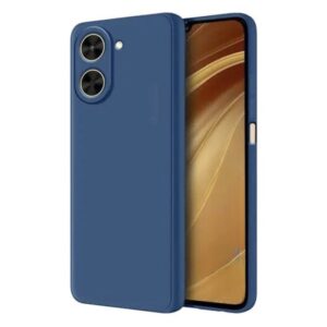 Husa Redmi A5 Silicon Catifea Albastru Inchis