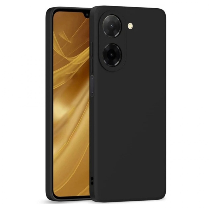 Husa Redmi A5 Silicon Catifea Negru