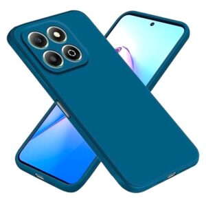 Husa Honor 400 Smart Silicon TPU Albastru Inchis
