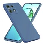 Husa Motorola G56 Silicon TPU Albastru Inchis