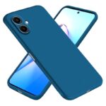 Husa Samsung A07 / A08 Silicon TPU Albastru Inchis