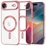 Husa iPhone 17 Air MagSafe Luxury Cristal Rose Gold