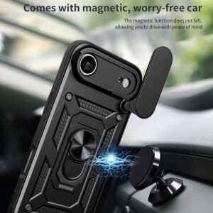 Husa iPhone 17 Air Slide Armor Negru