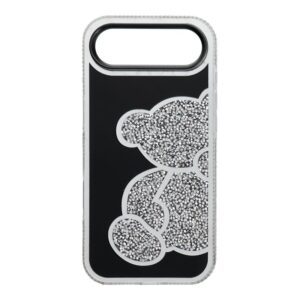 Husa iPhone 17 Air TEDDY BEAR Silver