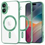 Husa iPhone 17 MagSafe Luxury Cristal Verde