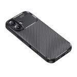 Husa iPhone 17 Premium Black Carbon