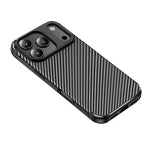 Husa iPhone 17 Pro Max Premium Black Carbon
