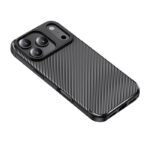 Husa iPhone 17 Pro / 18 Pro Premium Black Carbon