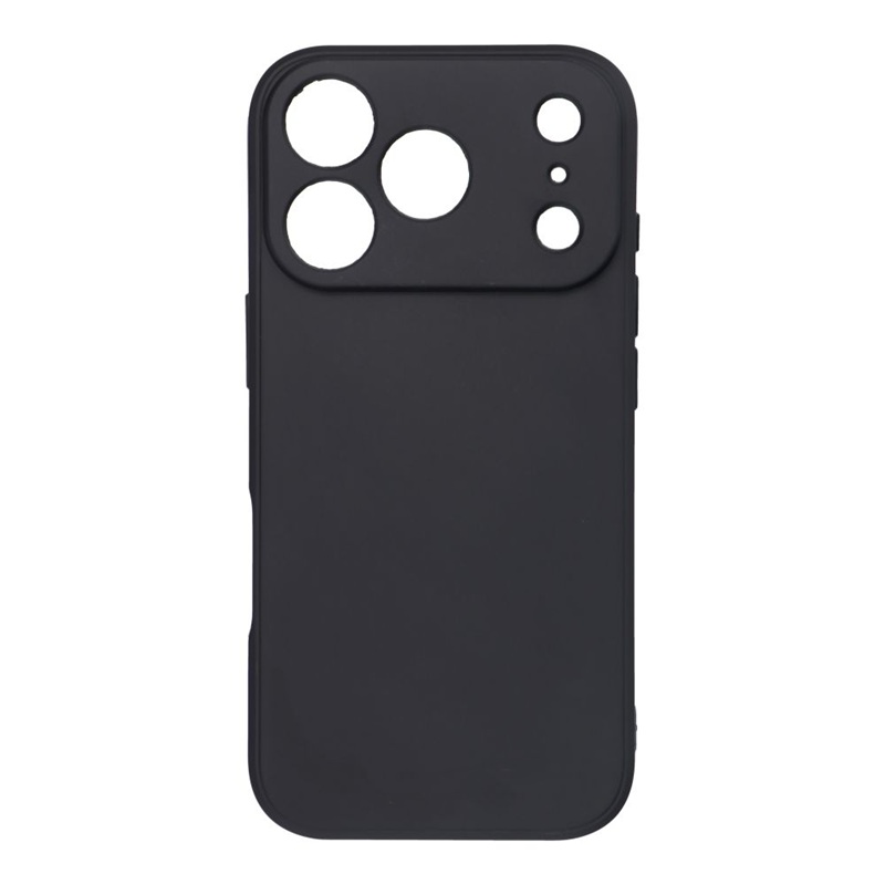 Husa iPhone 17 Pro Silicon TPU Negru