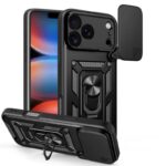 Husa iPhone 17 Pro / 18 Pro Slide Armor Negru