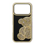 Husa iPhone 17 Pro Max TEDDY BEAR Gold