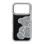 Husa iPhone 17 Pro Max TEDDY BEAR Silver