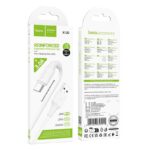 Cablu Date si Incarcare HOCO X120, USB A – Tip C – 3A, 60W, 1m Alb