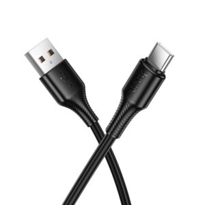 Cablu HOCO X120 60W 3A USB A - Tip C Negru