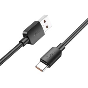Cablu HOCO X96 USB - Tip C - 6A 100W Negru